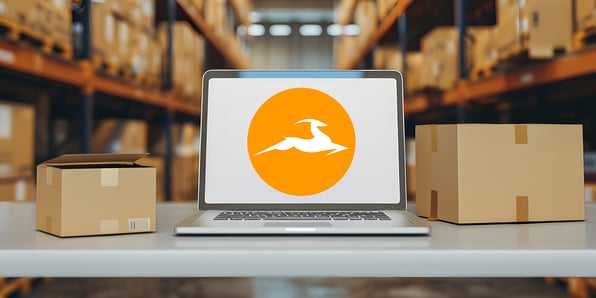 Bolt logo on a computer screen