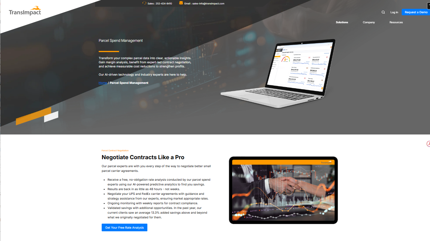 Parcel Spend Management Expert Parcel Spend Management Expert
