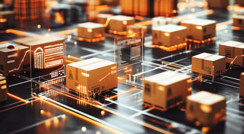 Smart parcel delivery overlay with data-driven dashboards and packages