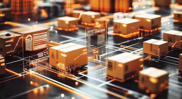 Smart parcel delivery overlay with data-driven dashboards and packages