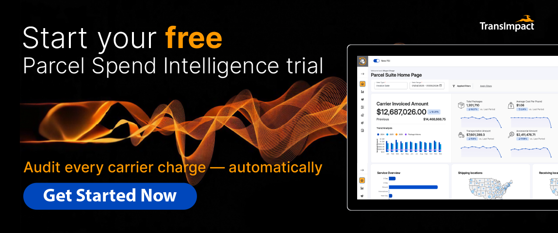 Parcel Spend Intelligence Free Trial