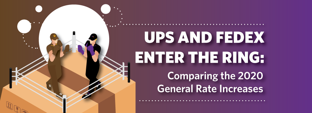UPS and FedEx Enter the Ring: The 2020 GRI Comparison