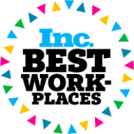 Award graphic for Inc. Best Work-places