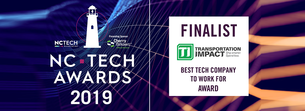 Transportation Impact Selected as Finalist for 2019 NC Tech Awards