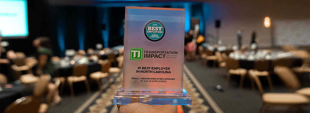 Transportation Impact Named Business NC Best Employer 2019