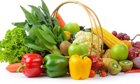 Photo of fruits and vegetables